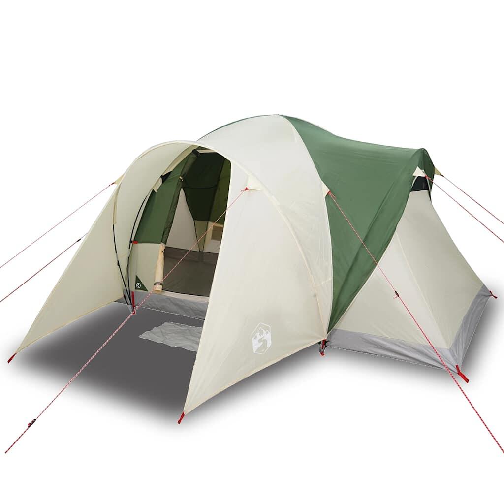 Tenda a cupola VidaXL 6 persone impermeabile verde 2/7