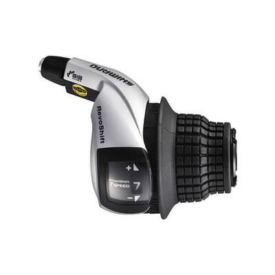 Draaiversteller rechts 7 speed tourney sl-rs45 - zwart/zilver