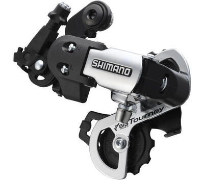Shimano achterderailleur 6/7-speed tourney rd-ft35 - zilver/zwart