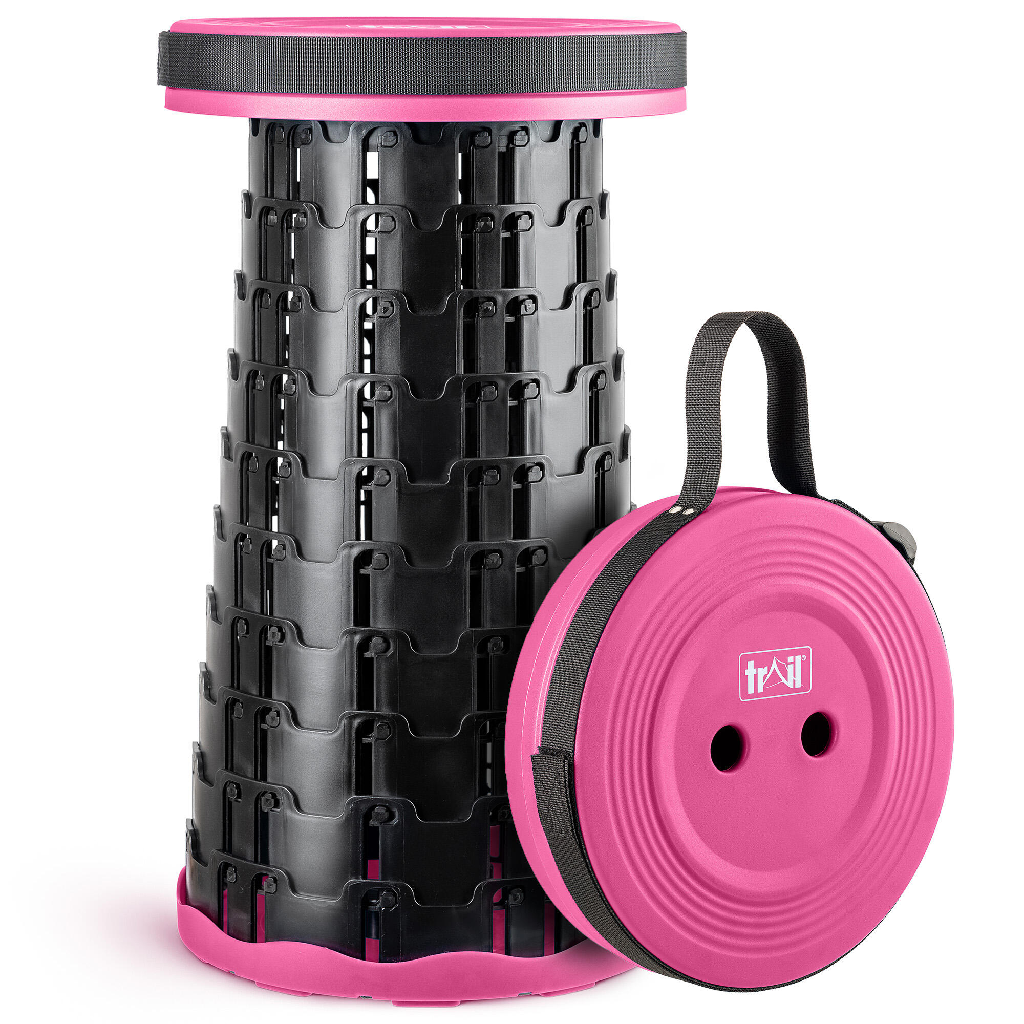 Portable Telescopic Stool with Strap Collapsible Adjustable
