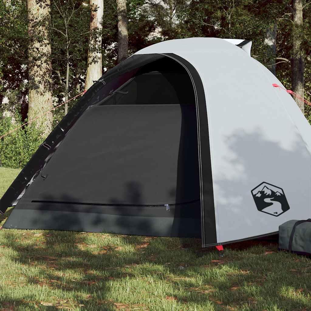 Vidaxl - Vidaxl Tente Dome 4 Personnes - Imperméable Et Occultante - Tente - Blanc|incolore - 4 Places - Decathlon
