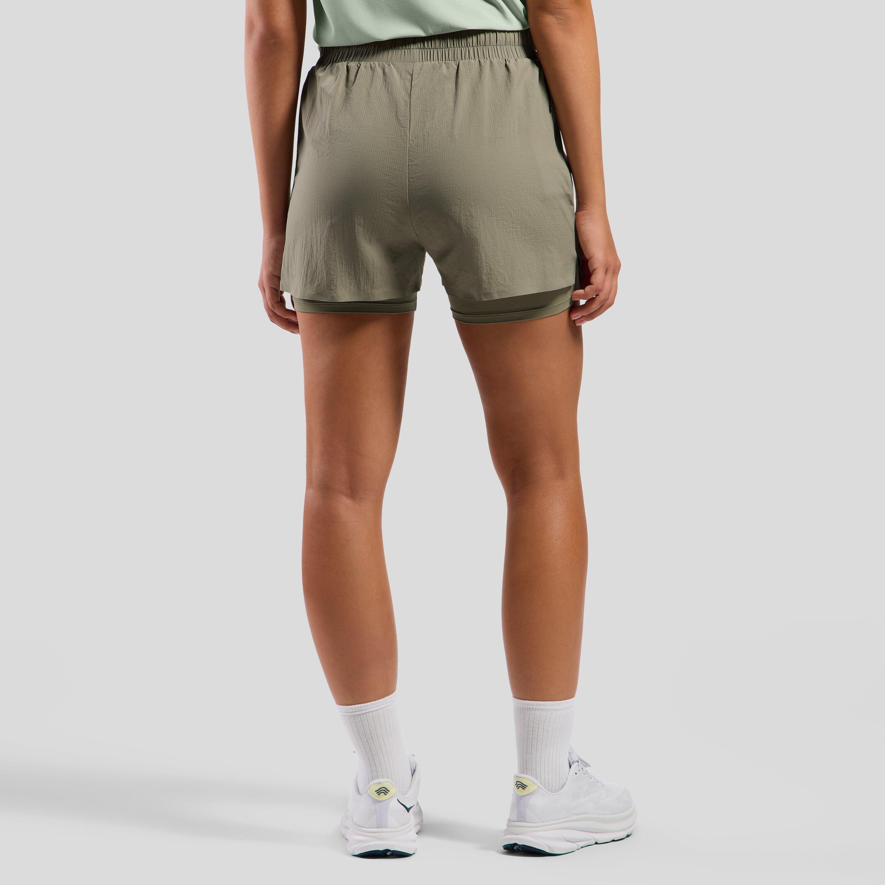 Spodenki damskie Odlo ZEROWEIGHT 3 INCH 2-in-1 short