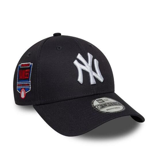 New Era 9FORTY Cap New York Yankees MLB Side Patch dunkelblau