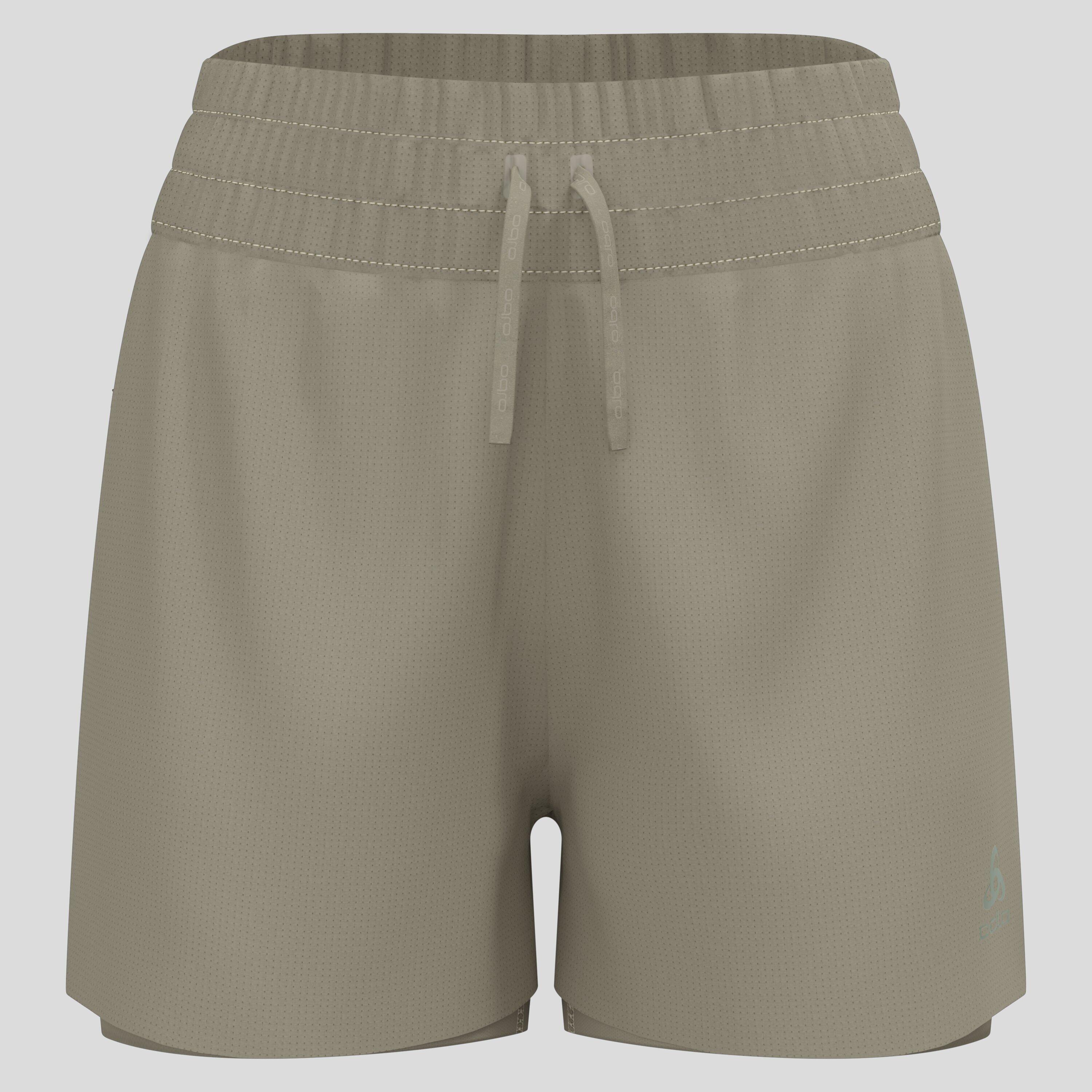 Short de running 2 en 1 3 inch Zeroweight 2.0 ODLO 6/7
