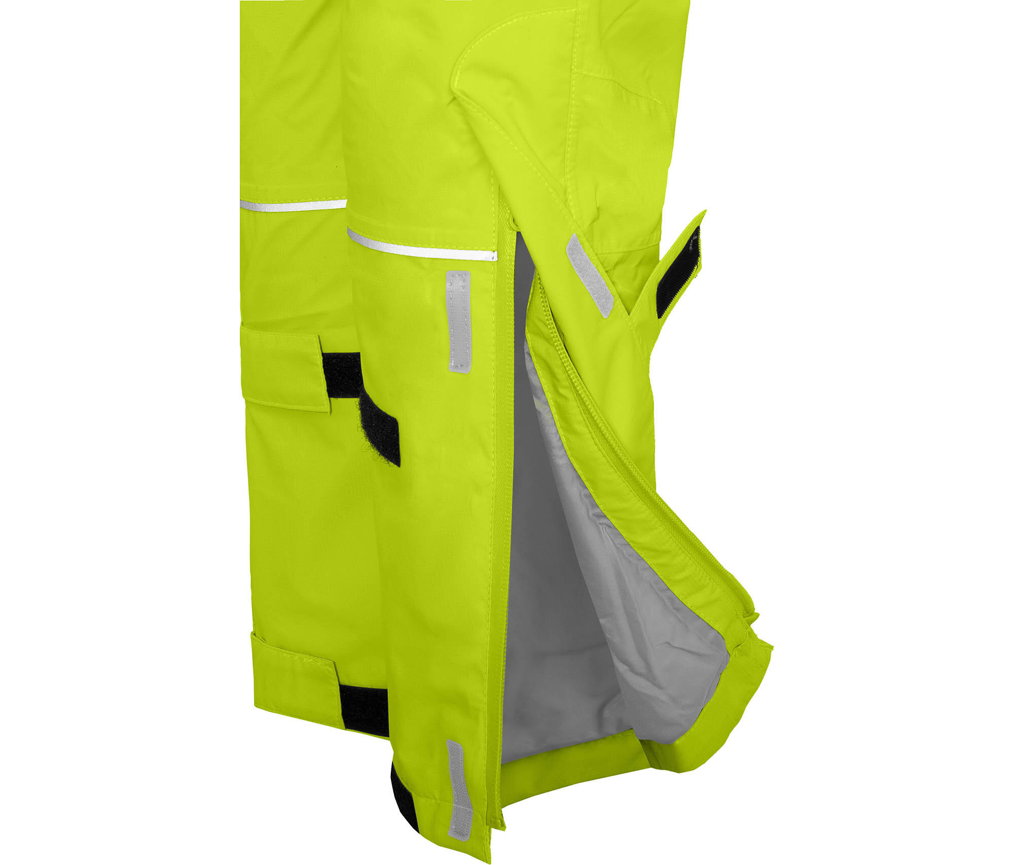 (Über-) Regenhose leicht wattiert, 12000 mm Wassersäule Grün 4/4
