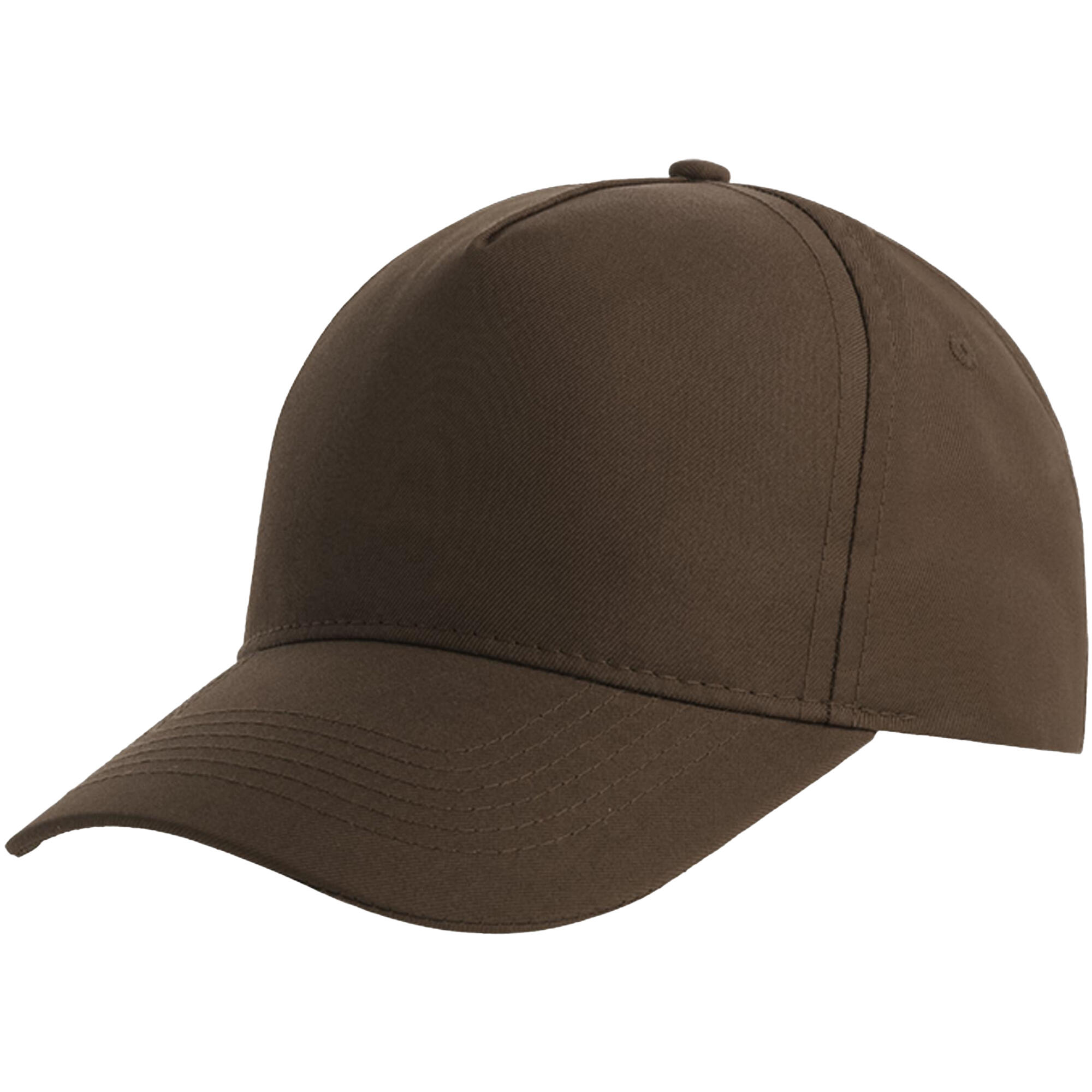 ATLANTIS Recy Five polyester Baseball Cap (Brown)