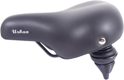 Sella bici Edge Urban - nero (confezione da officina).
