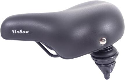 Selle de vélo Urban - noire (emballage atelier)