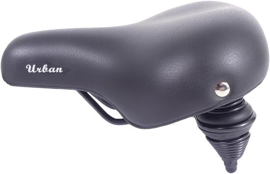 Selle de vélo Urban - noire (emballage atelier)