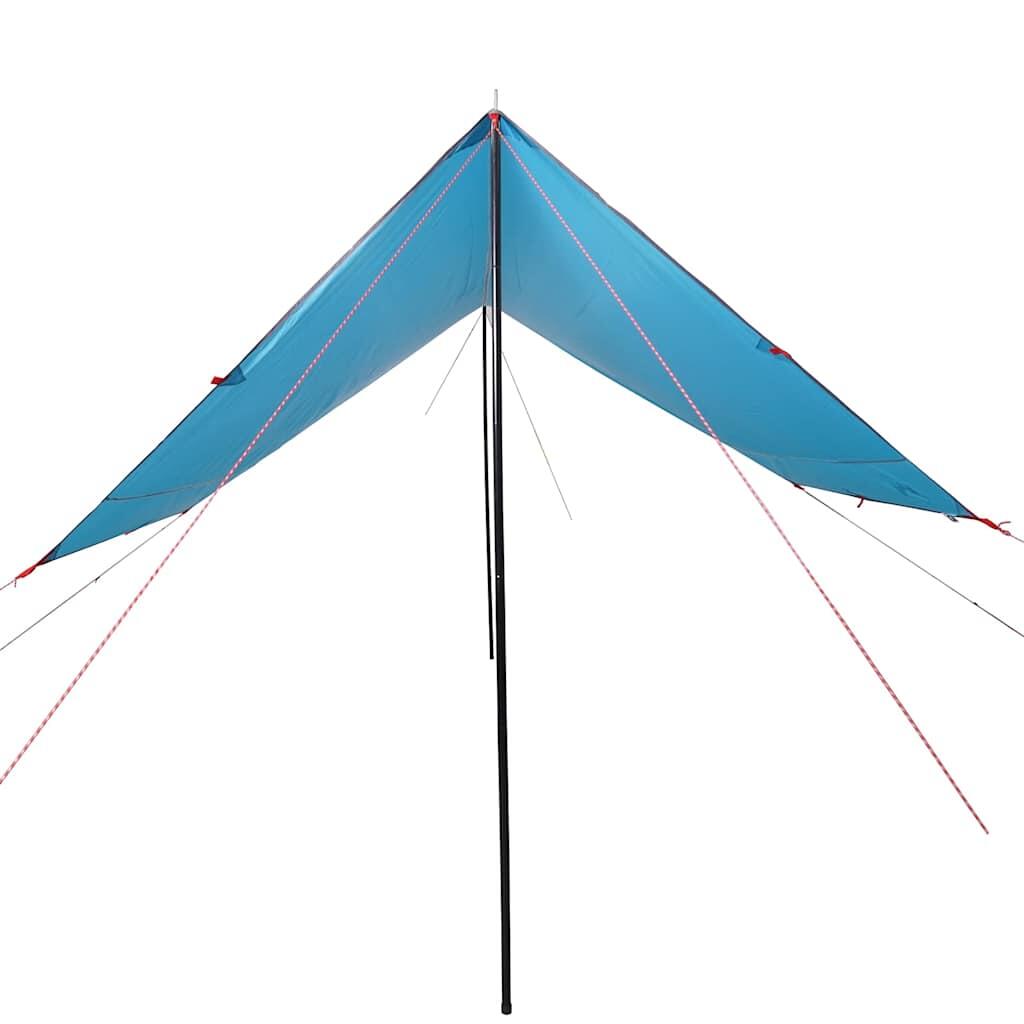 Vidaxl Carpa de Camping Impermeable 430x380x210 cm Azul 3/7