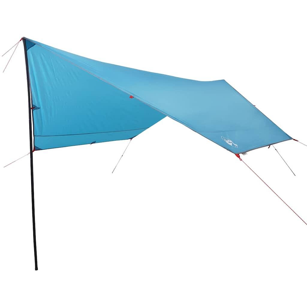 Vidaxl Carpa de Camping Impermeable 430x380x210 cm Azul 2/7