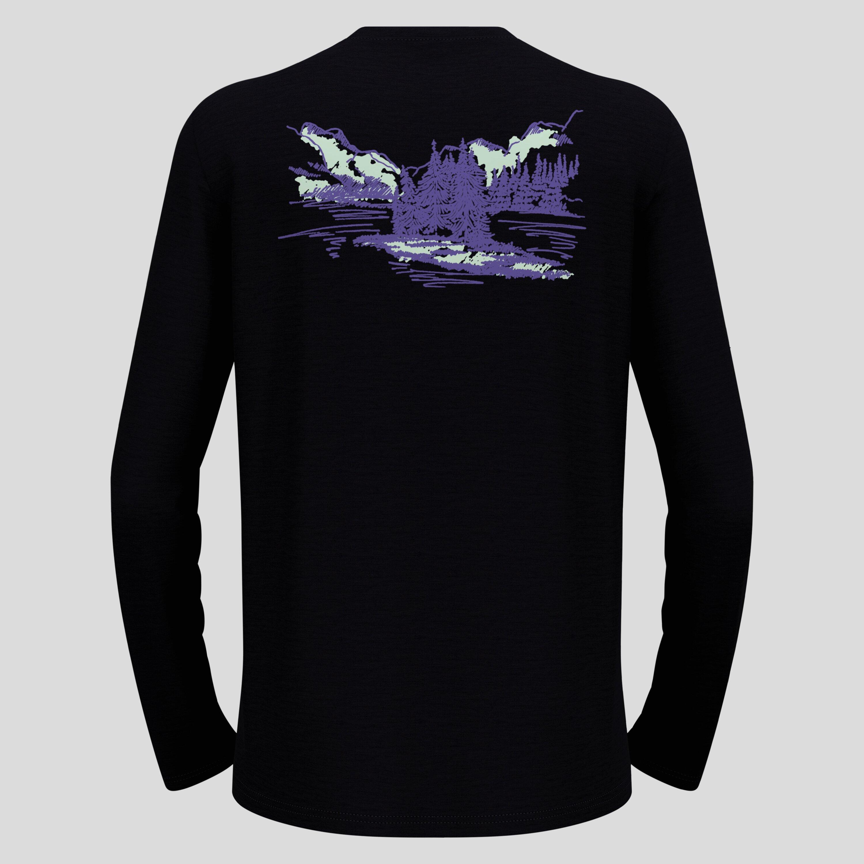 T-shirt à manches longues en laine mérinos 160 Ascent TMOT ODLO 7/7