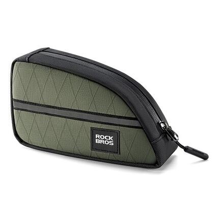 Sacoche de cadre triangulaire Rockbros 0.8L - Vert