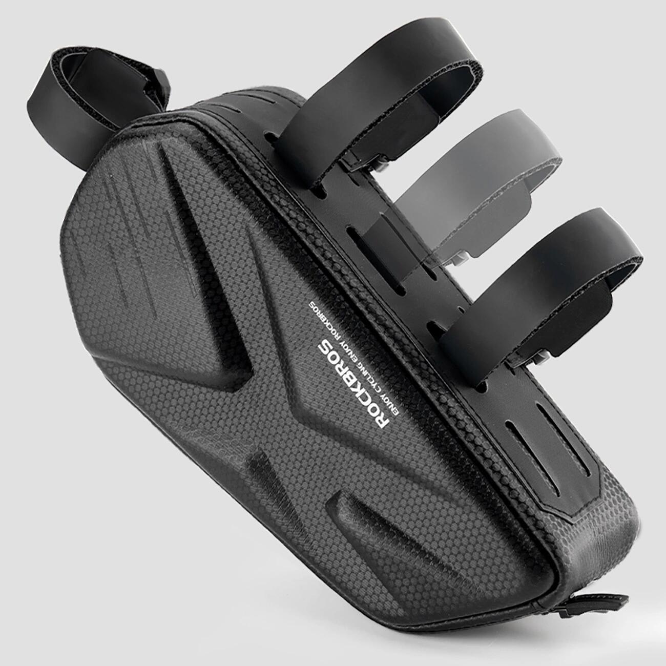 Bolsa Rígida de Bicicleta Rockbros para Cuadro, Tubo Superior, 1.4L - Negro 2/7
