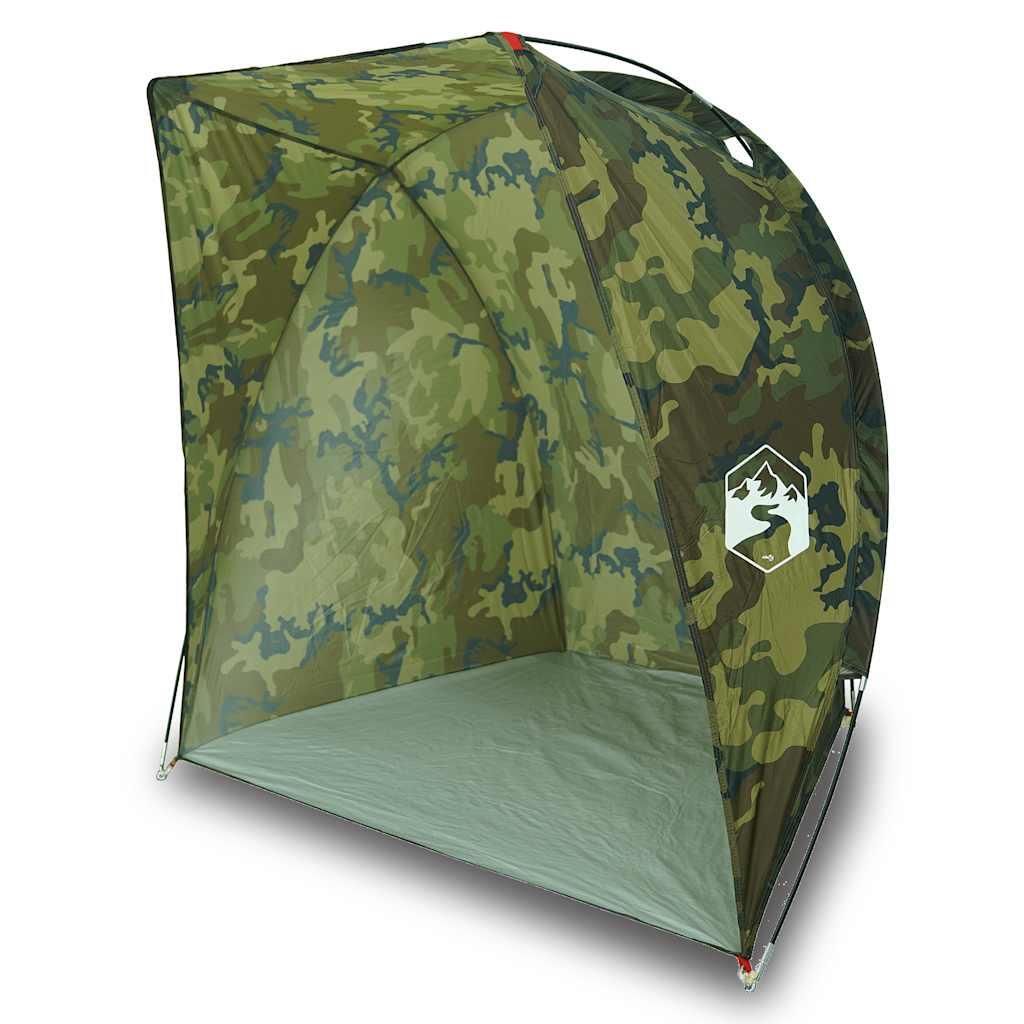 Tenda da pesca VidaXL mimetica impermeabile 2/4