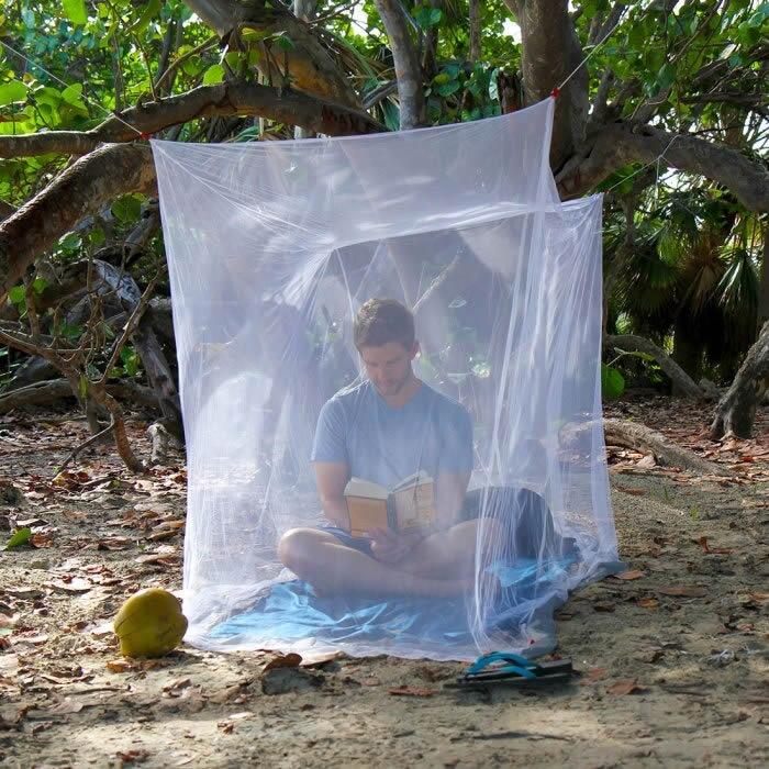 Box Mosquito Net (Single - Treated with Insecticide) 3/3