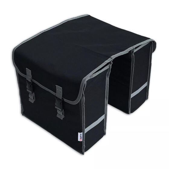 Bolsas para bicicleta Doble negro 32 litros bolsa para bicicleta eléctrica 2/4