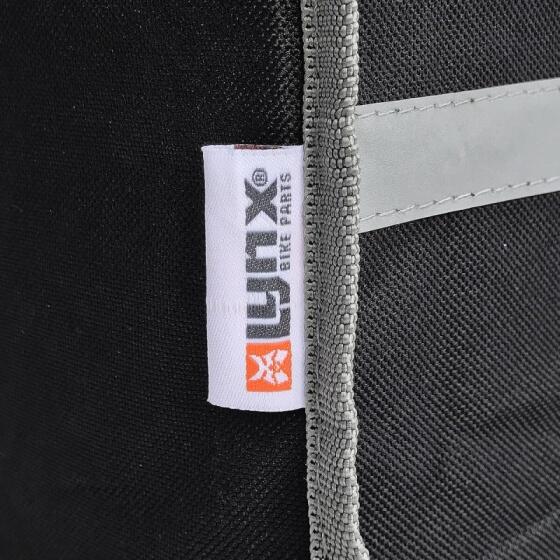 Bolsas para bicicleta Doble negro 32 litros bolsa para bicicleta eléctrica 3/4