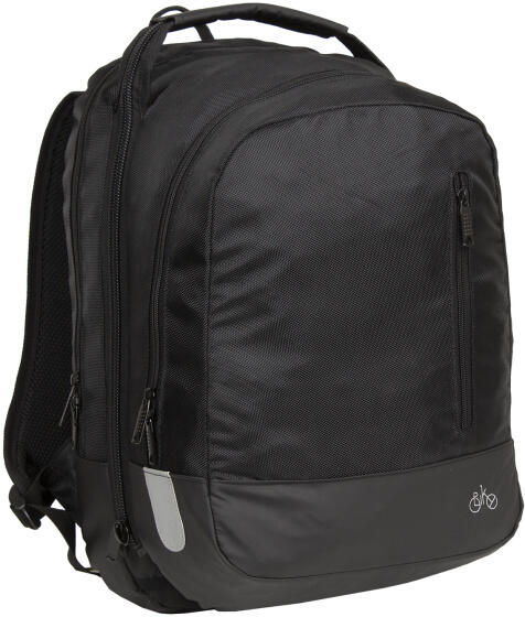 Bike Wave Fietsrugzak Dubbele Fietstas 20L Zwart Nylon 1/7