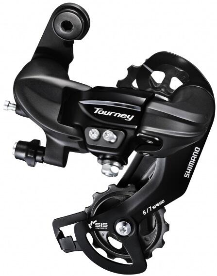 Desviador Traseiro SHIMANO Tourney RD-TY300 6 / 7V SGS Preto (Montagem Direta) 2/2