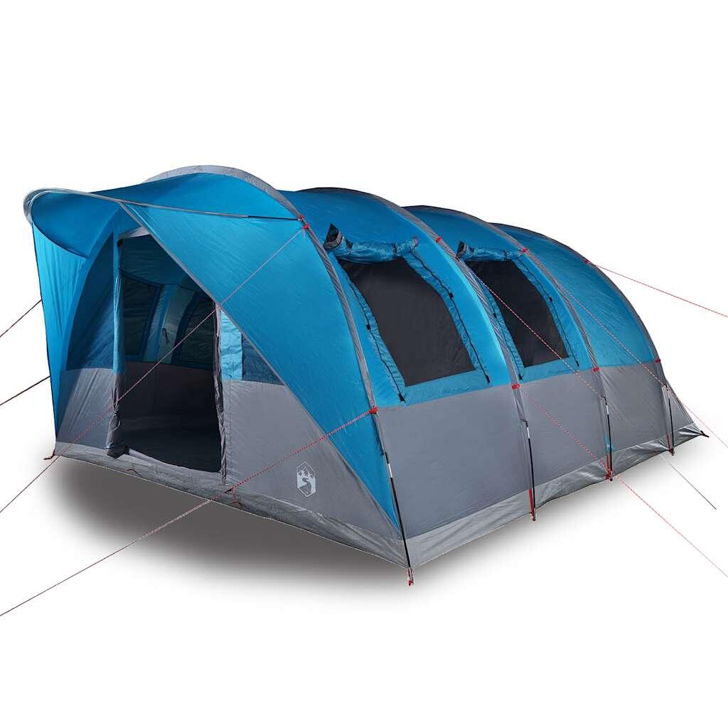 Tenda tunnel impermeabile VidaXL 5 persone blu 2/7