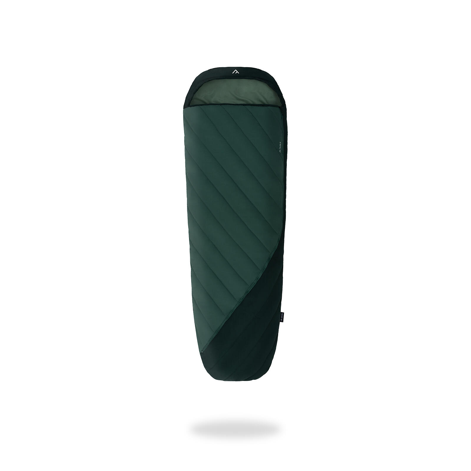 Qeedo - Qeedo Buddy 8 Sac De Couchage Camping (8-25°c), Confortable - Sac De Couchage - Vert - Taille Unique - Decathlon