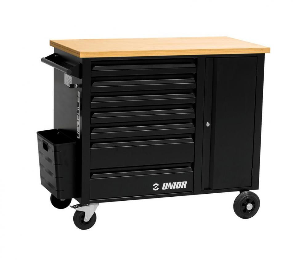 Établi mobile Unior Hercules, noir, 940H2-BLACK 2/2