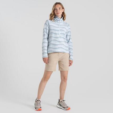 Craghoppers - Harper Half Zip Damen Halfzip Microfleece Jacke, blue