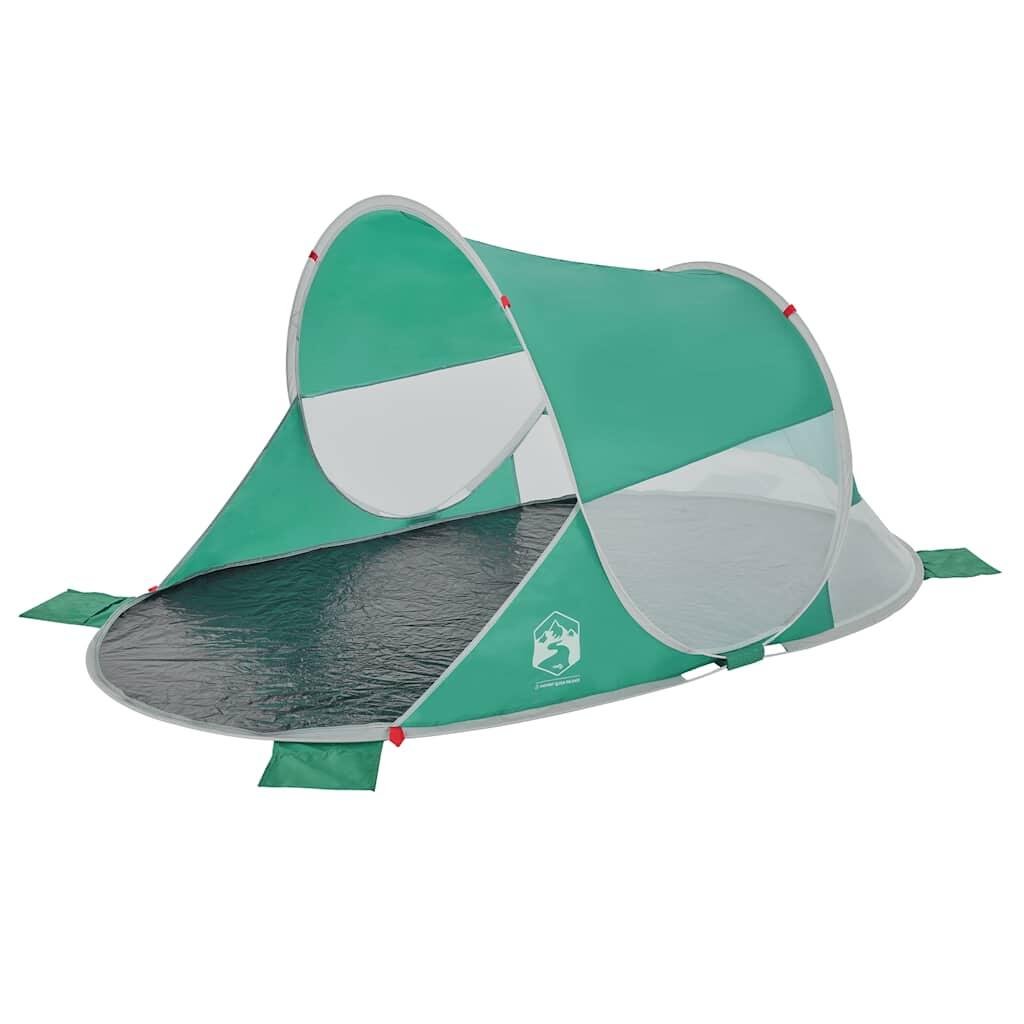 Vidaxl Pop-Up Strandzelt - Wasserdichtes Meergrün 2/7