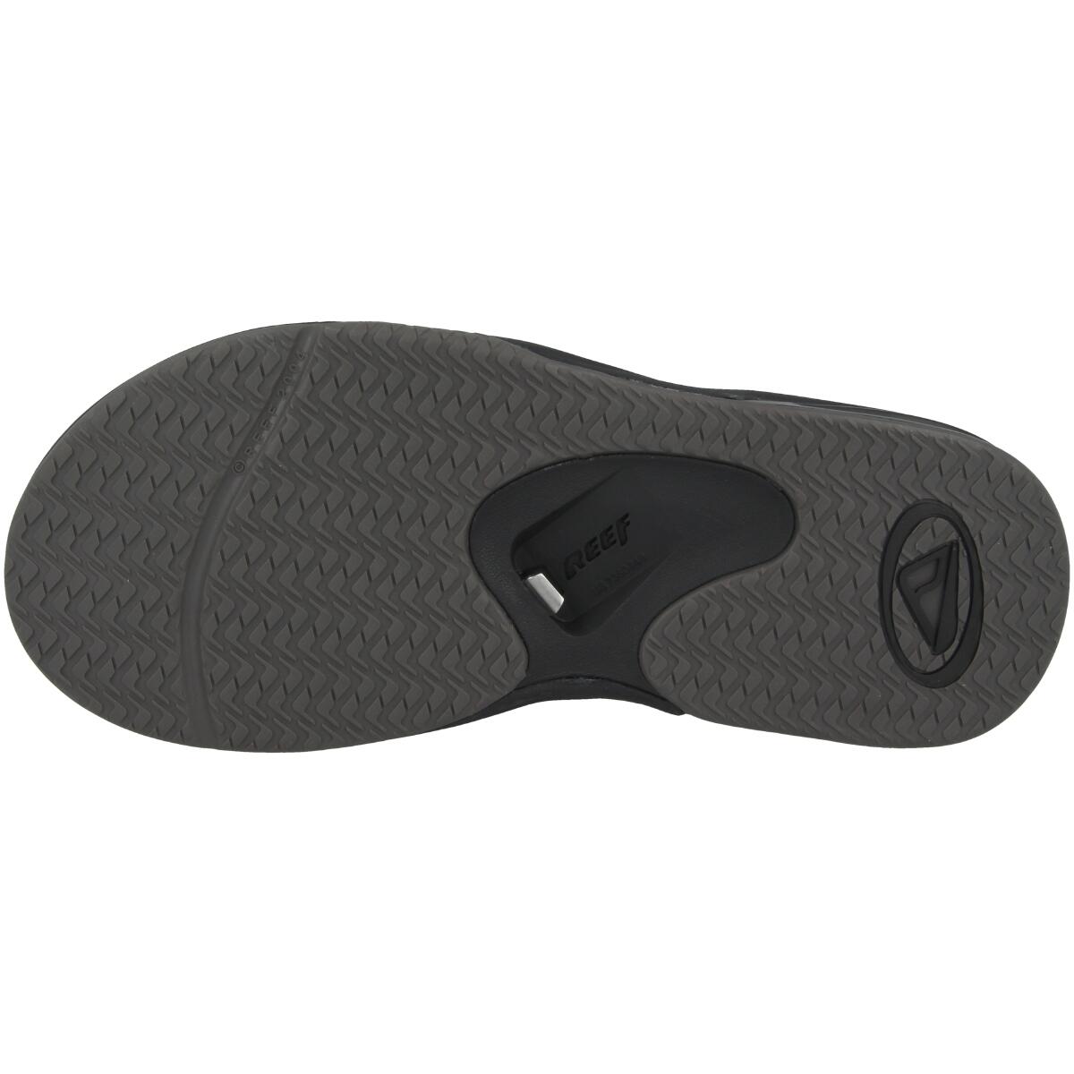 Tongs Décapsuleur Fanning Femme Noir Gris 5/6