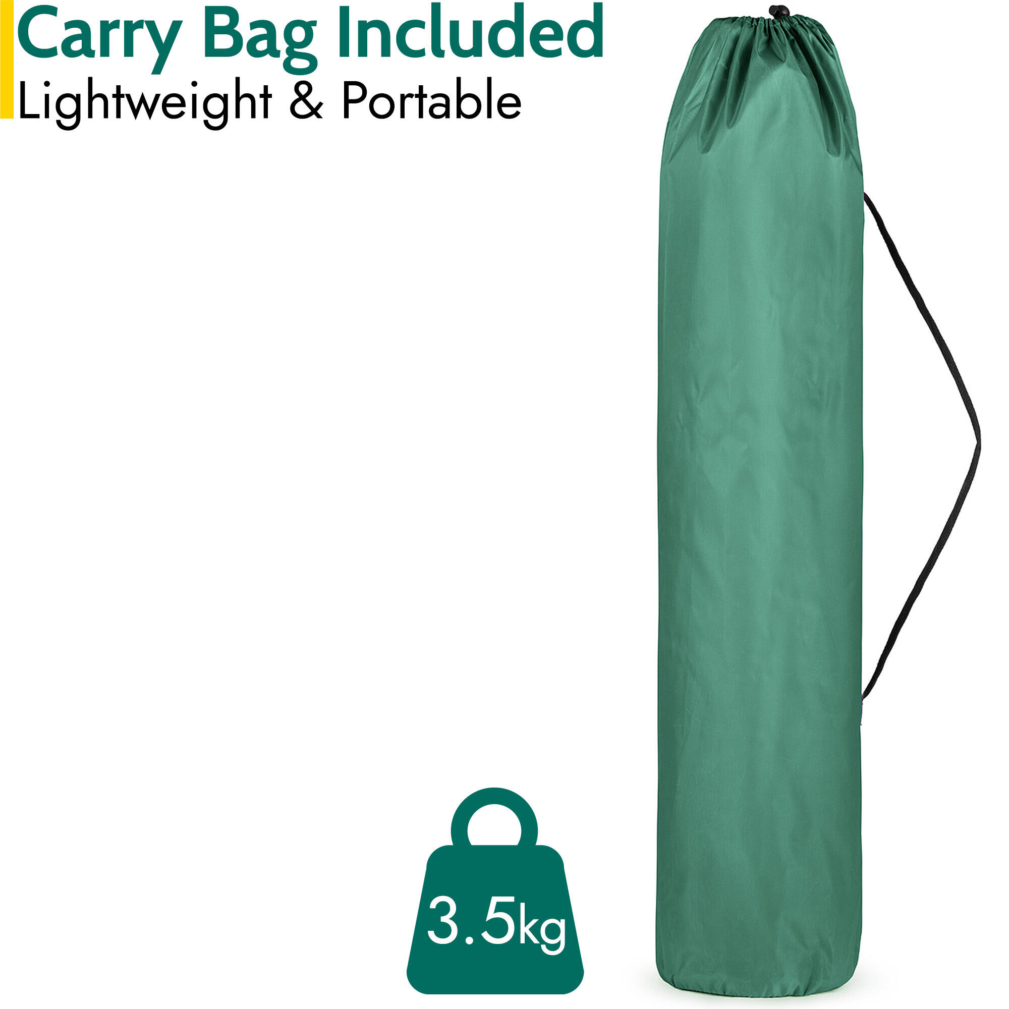 Folding Camping Chair Deluxe Padded High Back Portable Garden Fishing Trail 6/7