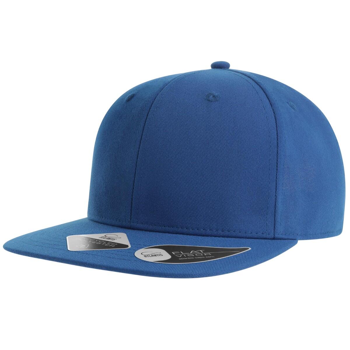 Unisex Adult James 6 Panel polyester Snapback Cap (Royal Blue) 4/4