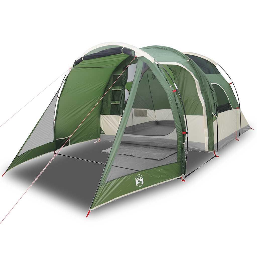 Vidaxl Túnel 4 Personas Impermeable Verde 2/7