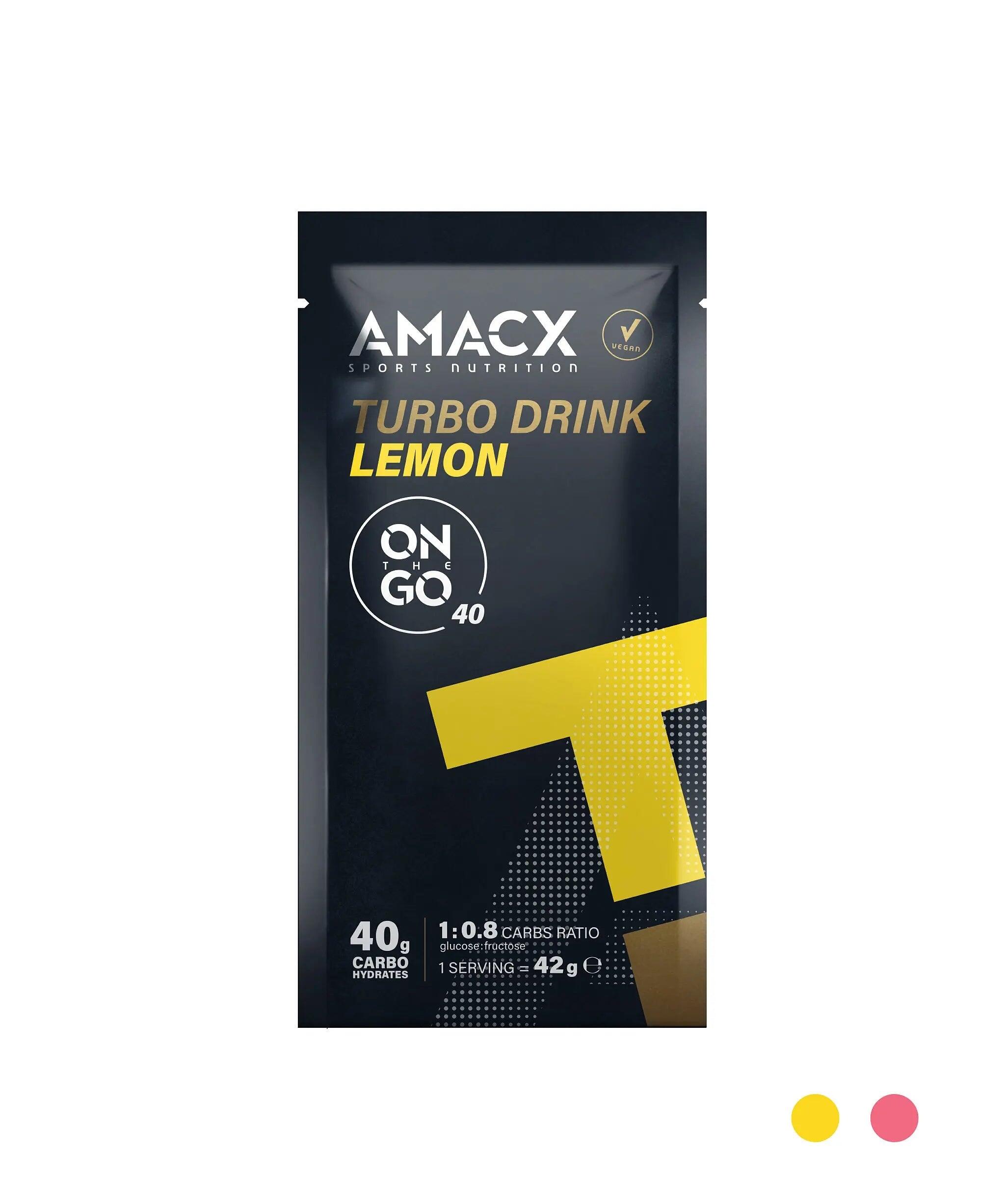 AMACX Turbo Drink On the Go Lemon | 12 pack