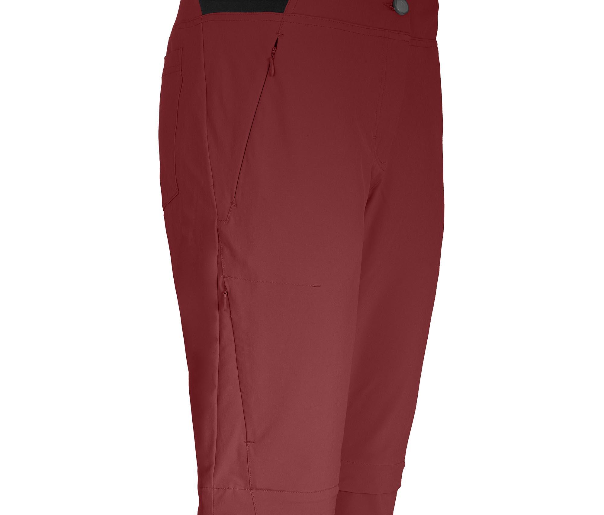 Damen Wanderhose recycelt, elastisch, sportlich Braun 5/7