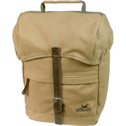 Sacoche vélo simple Canvas Travel 20 litres 30 x 37 x 17 cm - camel