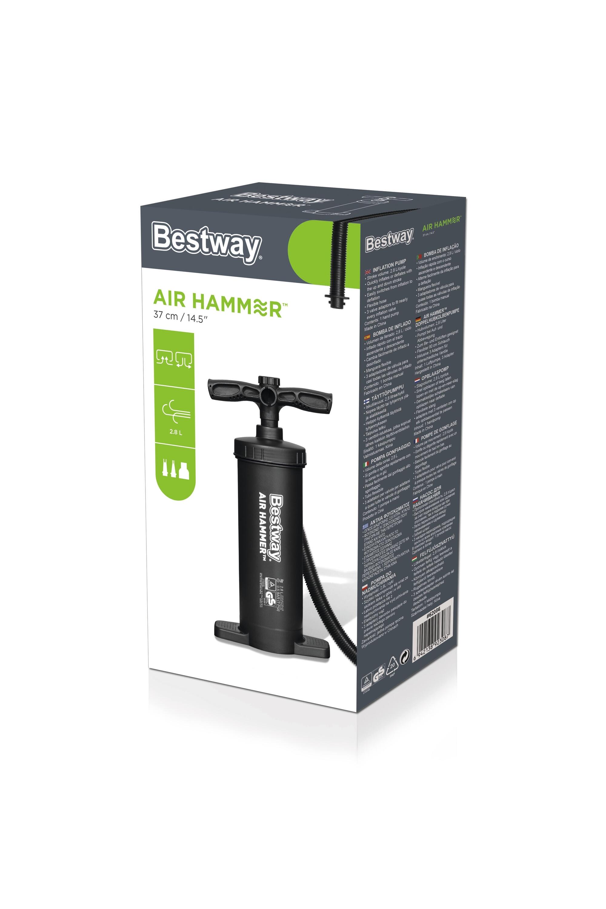 Pompe à main Bestway Air Hammer 37 cm 6/6