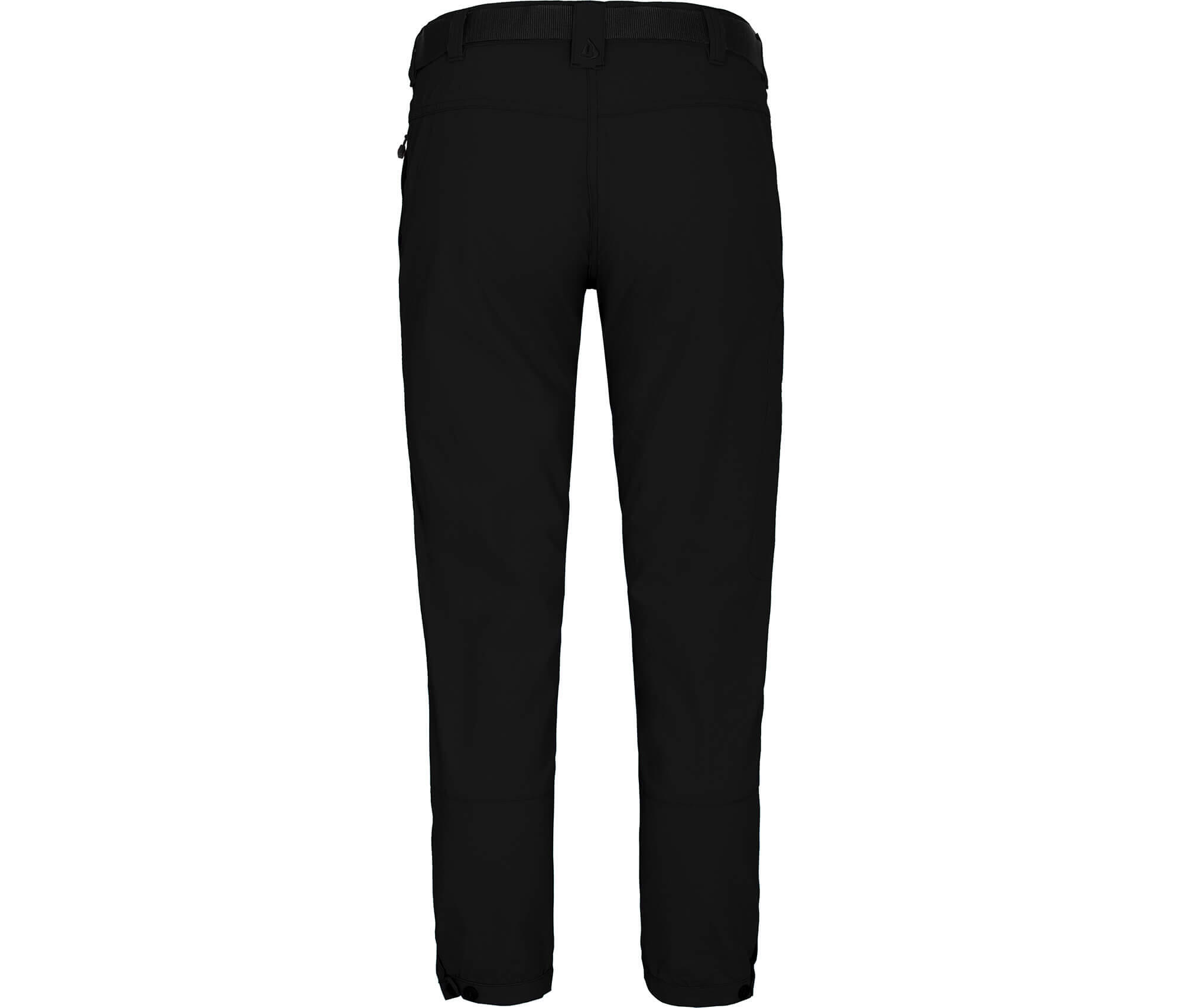 Damen 7/8 Wanderhose vielseitig, pflegeleicht Schwarz 2/5