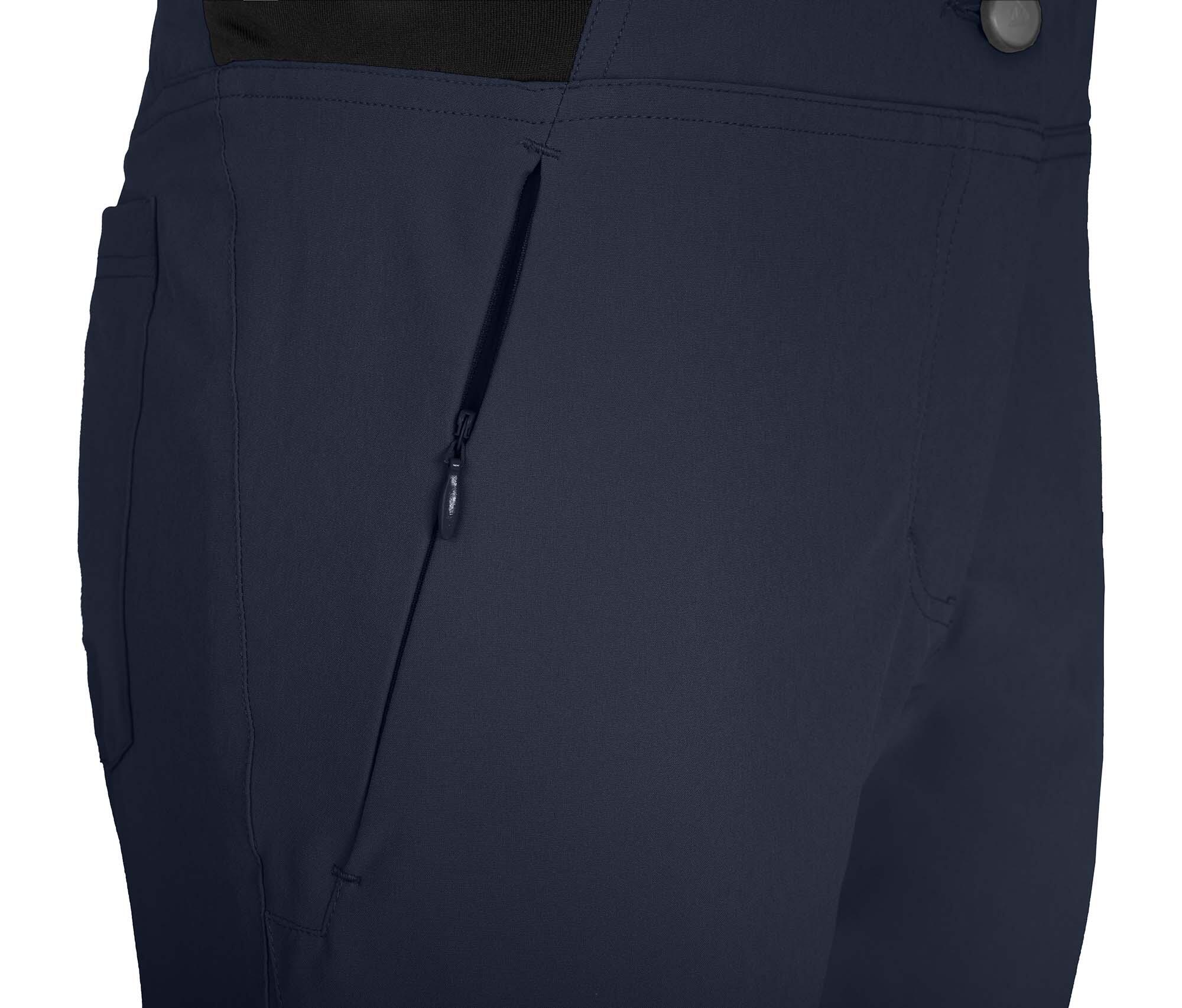 Damen Wanderhose recycelt, elastisch, sportlich Blau 4/5