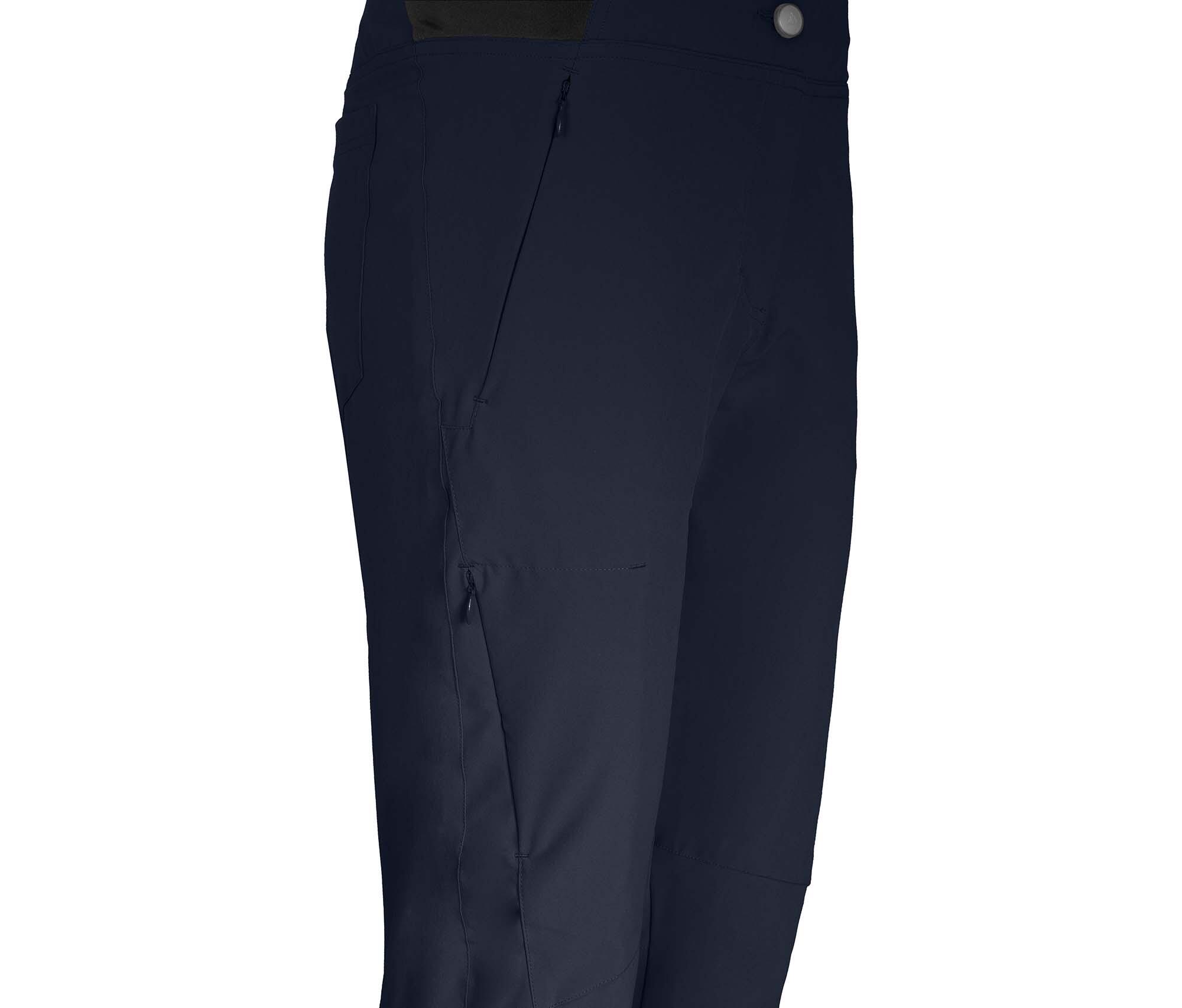 Damen Wanderhose recycelt, elastisch, sportlich Blau 3/5