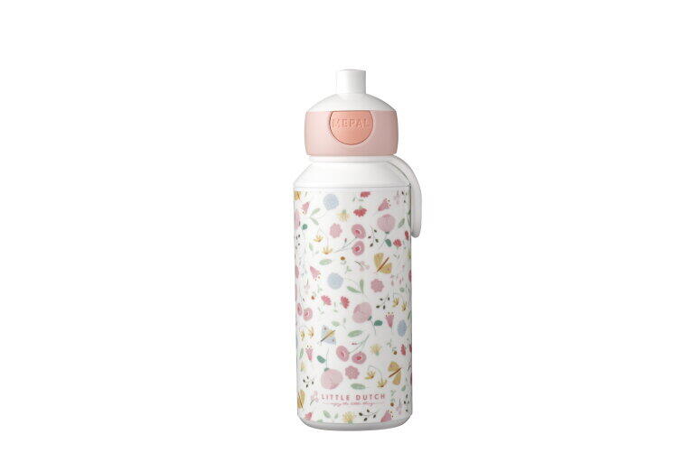 MEPAL Mepal Campus Pop-up Drinkfles met Bloemen en Vlinders 400 ml