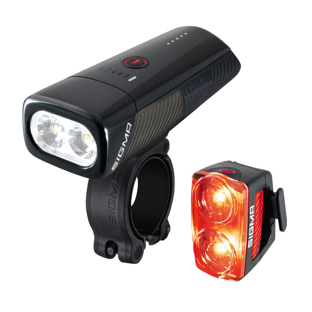 Sigma Buster 1100L & rear 150L Light Set