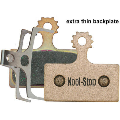 Shimano koolstop schijfremblokken aero pro vervangingsset (2 stuks)