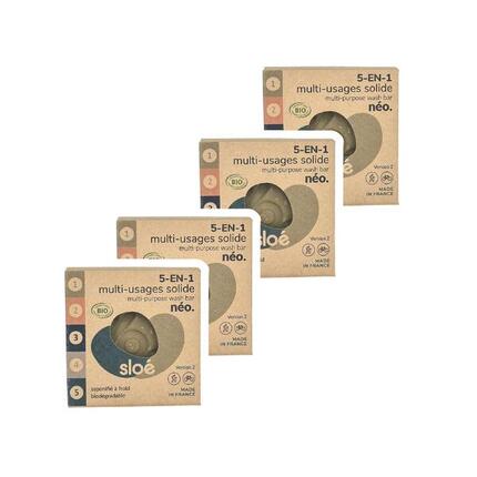 SAVON MULTI-USAGES 5-EN-1 NÉO (60G) - PACK DE 4