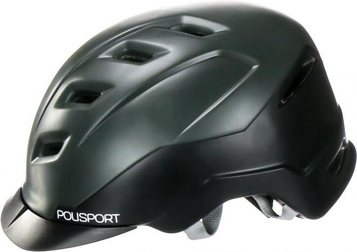 Polisport Speed Pedelec / Stads Fietshelm - Zwart - Unisex 2/7