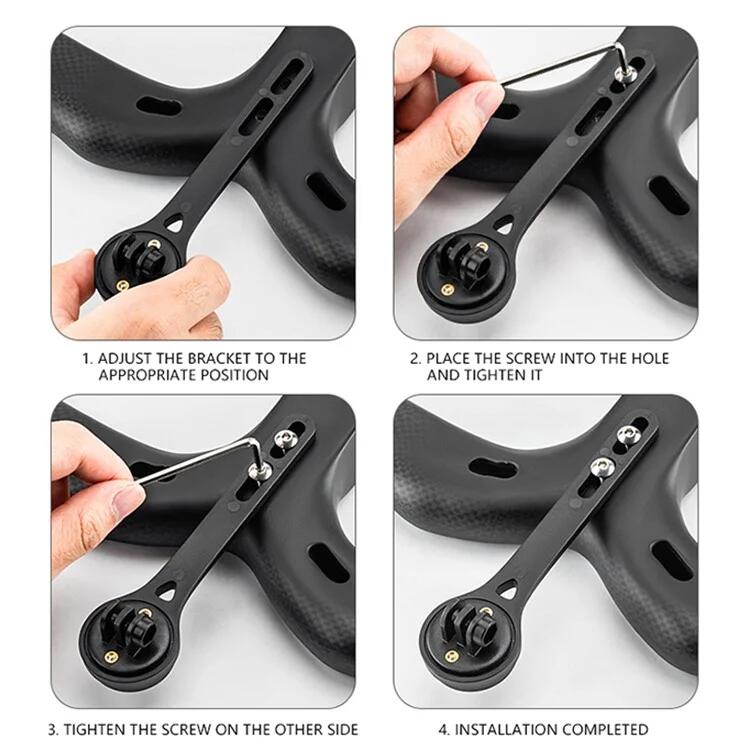 Support de Compteur de Vélo Fixation Guidon Rallonge 7/7