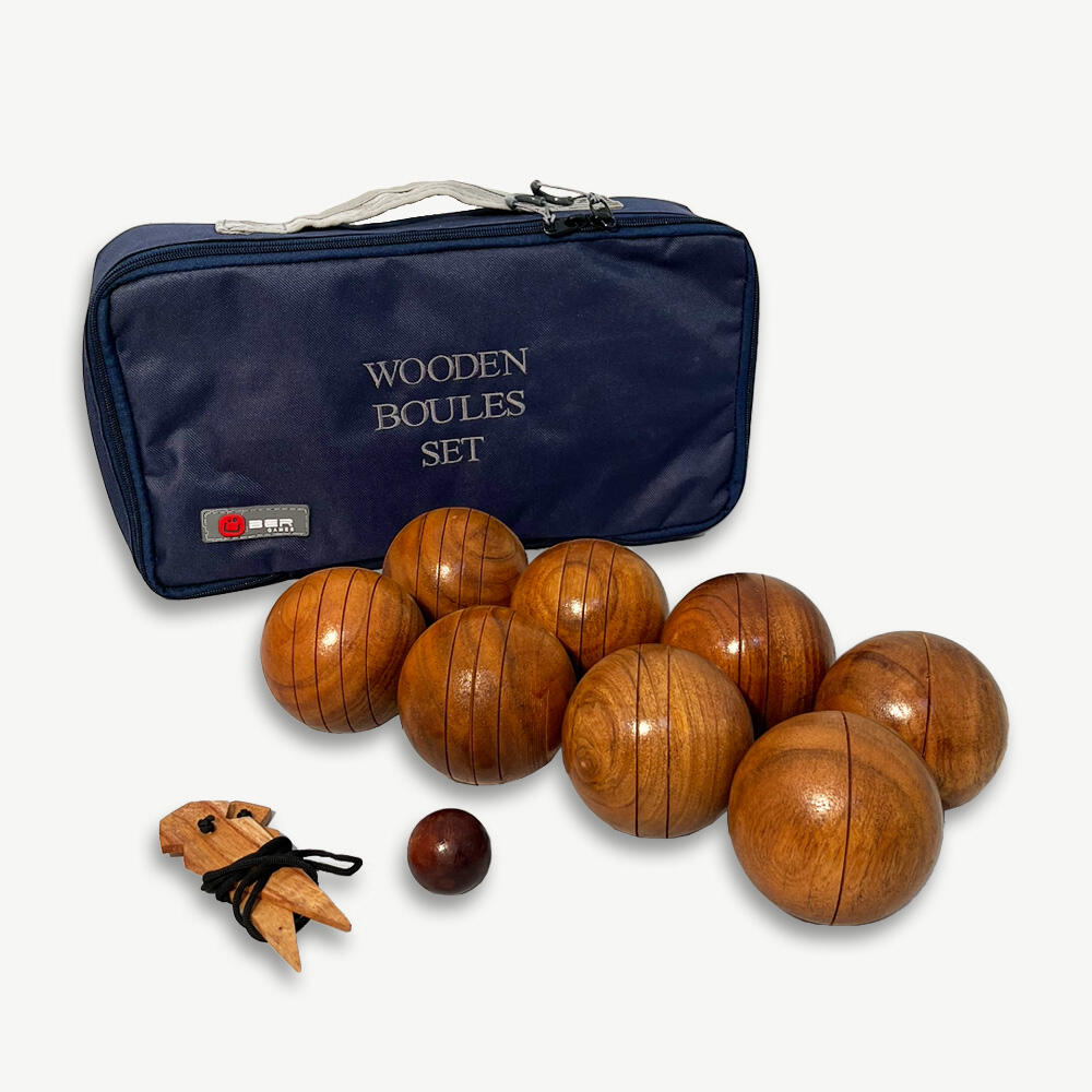 UBER GAMES Houten Bowling Set - Jeu de Bowling - Top en Prof. Ontworpen in UK