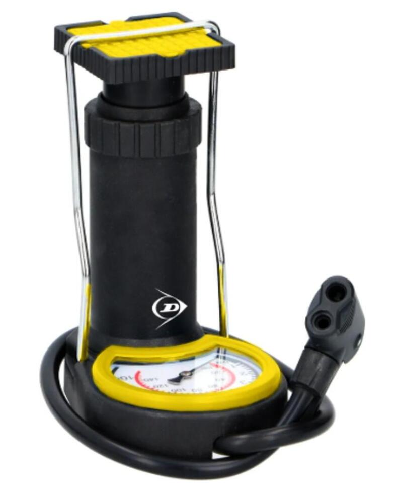 Pompka rowerowa Dunlop z manometrem