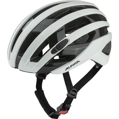 Olympic Sportswear Alpina Sport Racehelm Ravel 55-59 Glanz Weiß