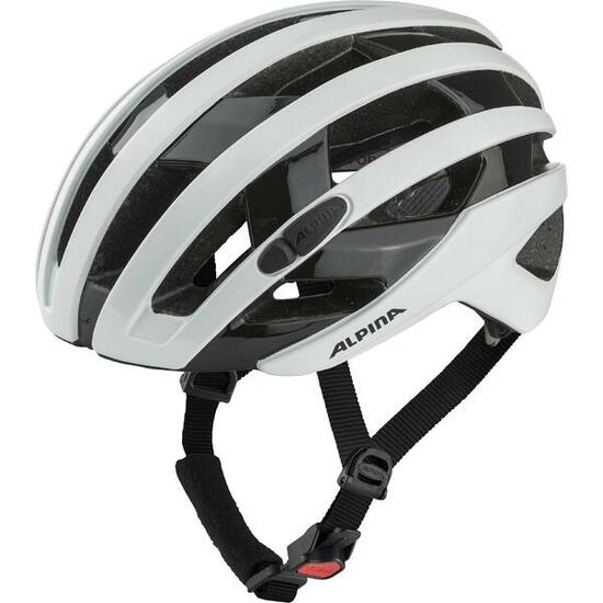 Olympic Sportswear Alpina Rennhelm Ravel 51-56 Glänzend Weiß